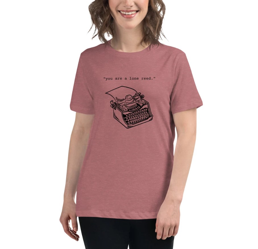 You are a Lone Reed - You've Got Mail inspired shirt design