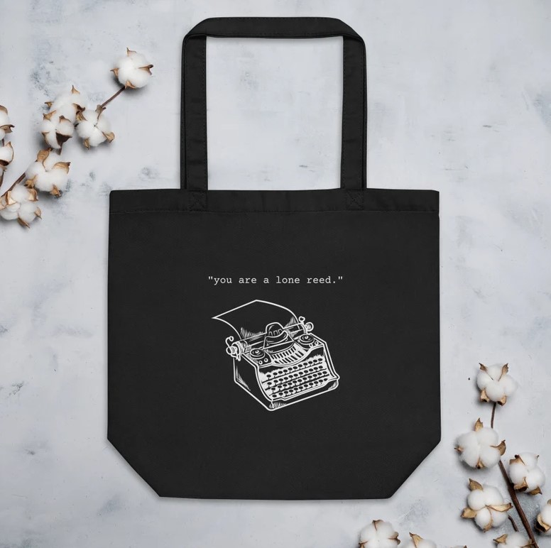 You are a Lone Reed - You've Got Mail inspired tote design