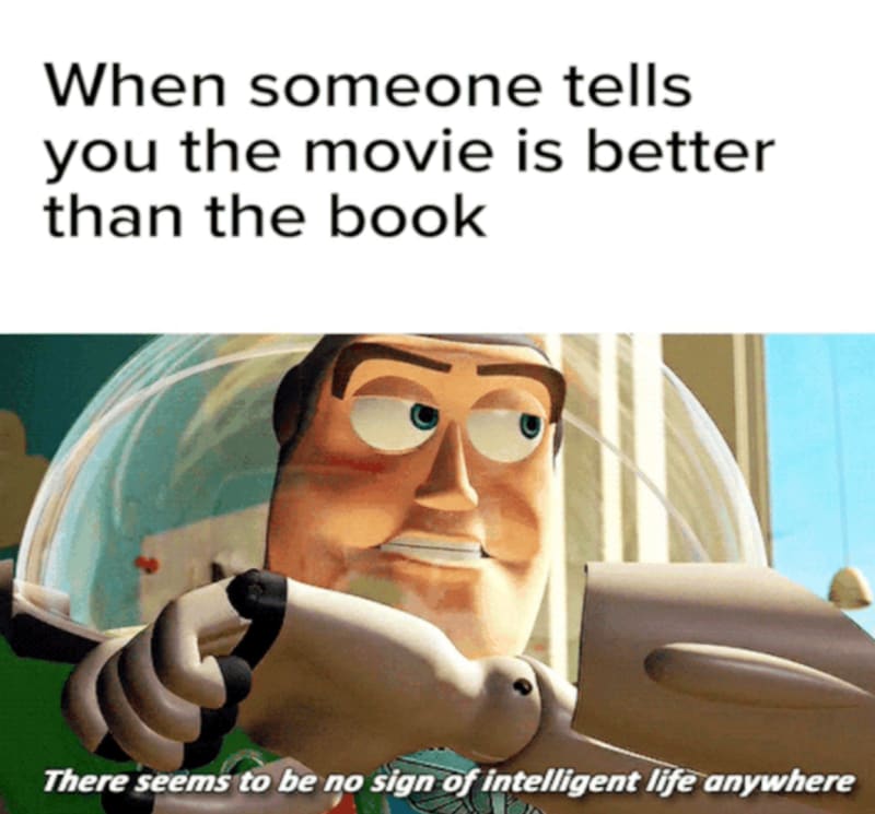 Funny Book Memes that are incredibly accurate. Memes for all readers.