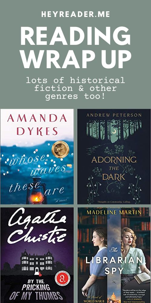 September Reading Wrap Up - lots of historical fiction and other genres too!