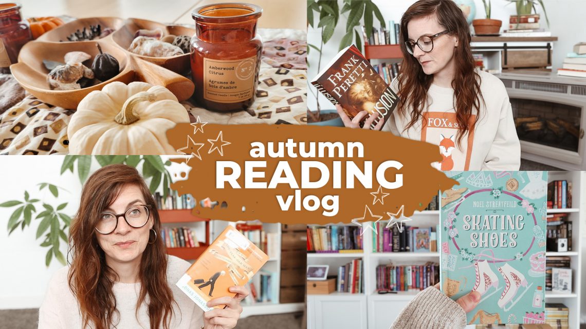 an AUTUMN READING VLOG 🍁💌 finishing the You've Got Mail Readathon and reading atmospheric books